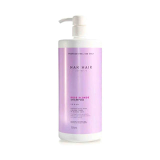 NAK Rose Blonde Shampoo 1L - MV hair and beauty