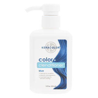 Keracolor Color Clenditioner Colour Shampoo Blue 355ml - MV hair and beauty