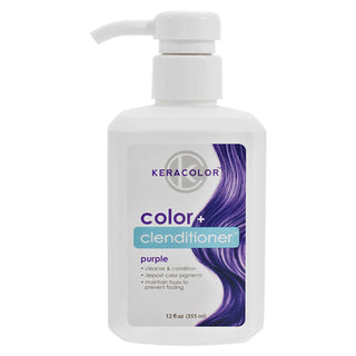 Keracolor Color Clenditioner Colour Shampoo Purple 355ml - MV hair and beauty
