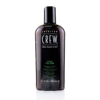 American Crew 3-in-1 Tea Tree Shampoo, Conditioner & Body Wash 450 ml - MV hair and beauty