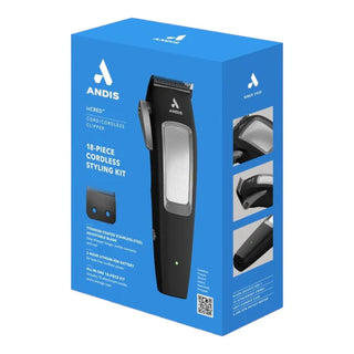 Andis - inCRED Lithium-ion Cordless Clipper 18 pc - MV hair and beauty