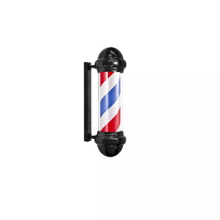 Barber Pole Light Black Case Red White Blue Spin - MV hair and beauty