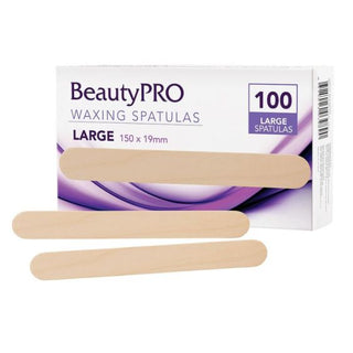 BeautyPRO Waxing Spatulas Pack 100