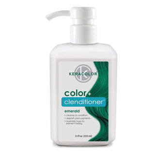 Keracolor Color Clenditioner Colour Shampoo Emerald 355ml - MV hair and beauty