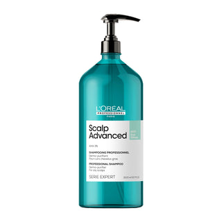 L'Oreal Serie Expert Advanced Anti Oiliness Shampoo 1500ml - MV hair and beauty