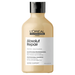 L'Oreal Professionnel Serie Expert Absolut Repair Gold Quinoa & Protein Shampoo 300ml - MV hair and beauty