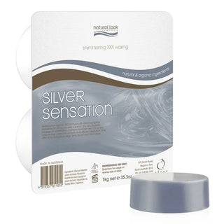 Natural Look Silver Sensation Hot Wax 1kg - MV hair and beauty