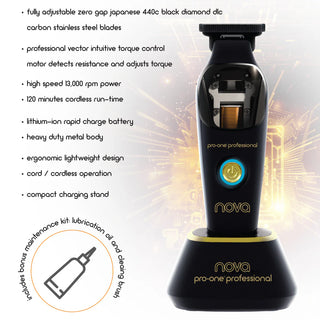 Pro-One NOVA Cordless Trimmer - MV hair and beauty