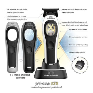 Pro-One XTR Professional Cordless Trimmer PRO84 - MV hair and beauty