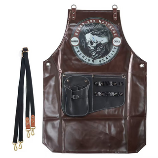 Barber Cutting Apron leather( Barber Choice) - MV hair and beauty