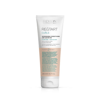 Revlon RESTART Curls Nourishing Conditioner and Leave-In - MV hair and beauty