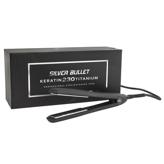 Silver Bullet Keratin 230 Titanium Hair Straightener - MV hair and beauty