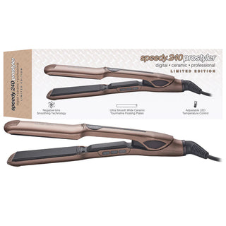 Speedy 240 Prostyler - Limited Edition - Wide Plate - GOLD - MV hair and beauty