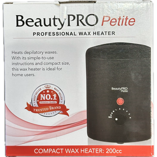 BeautyPro Petite Professional Wax Heater 200cc Black - MV hair and beauty