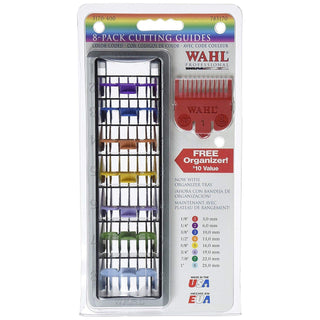 WAHL ATTACHMENT SET 1-8 COLOUR