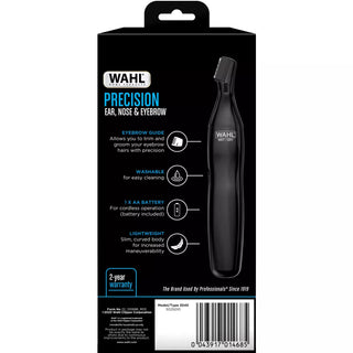 Wahl Precision Ear Nose Eyebrow Nasal Wet & Dry Battery Hair Travel Trimmer - MV hair and beauty