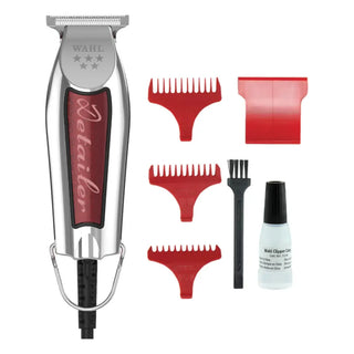 Wahl Professional Detailer T-Wide Trimmer Burgundy - MV hair and beauty