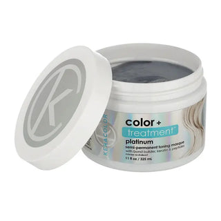 Keracolor Color Treatment Semi-Permanent Colour Hair Masque 325ml - Platinum - MV hair and beauty