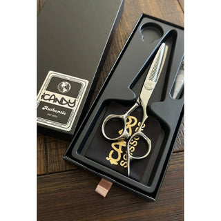 iCandy EVOLVE Silver VG10 Thinning Scissors (6.0 inch) - MV hair and beauty