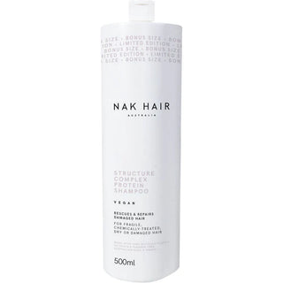 Nak Hair Structure Complex Protein Shampoo 500 ML - MV hair and beauty