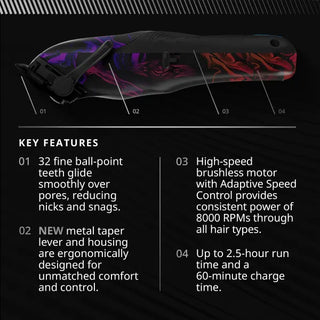 Wahl Vapor Space Limited Edition Cordless Clipper w/charge stand - MV hair and beauty