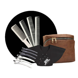 JRL Barber Comb Set - White - MV hair and beauty