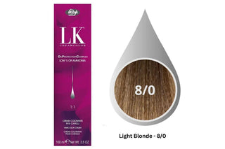 LK Cream Color 8/0 Light Blonde 100ml