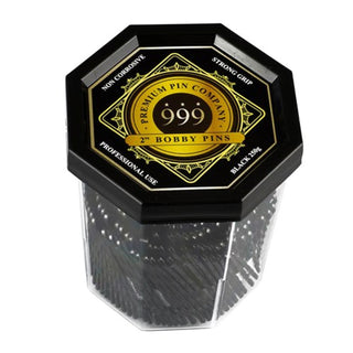 Premium Pin Company 999 Bobby Pins 2" - Black - MV hair and beauty
