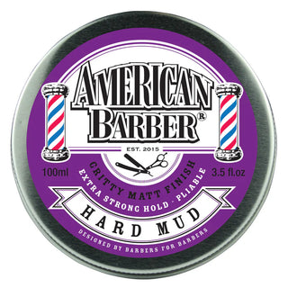 American Barber Hard Mud 100ml - MV hair and beauty