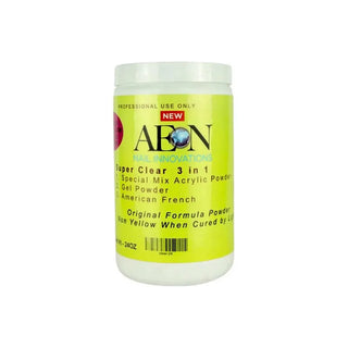 Aeon Super Clear Acrylic Powder (24oz) - MV hair and beauty