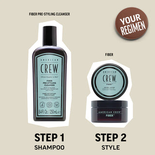 American Crew Fiber & Pre-Styling Shampoo With Bonus Socks Pack - MV hair and beauty