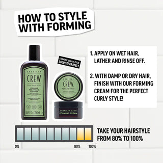 American Crew Forming & Pre-Styling Shampoo With Bonus Socks Pack - MV hair and beauty