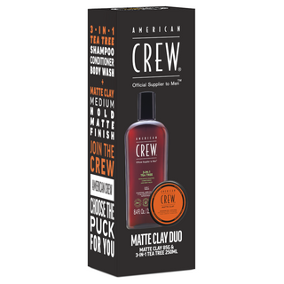 American Crew Matte Clay with 3-in-1 Duo - MV hair and beauty
