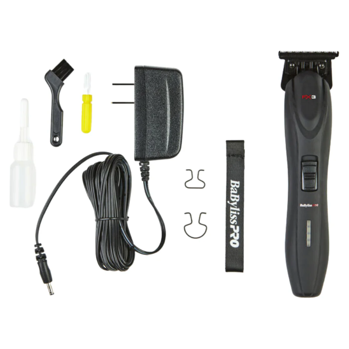 BaBylissPRO FX3 Professional High Torque Trimmer - Black - MV hair and beauty
