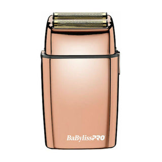 BaBylissPRO Foil FX02 Metal Double Foil Shaver - Rose Gold - MV hair and beauty