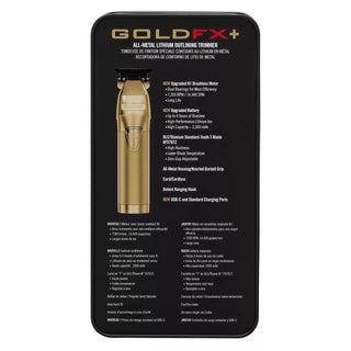 BaBylissPRO GOLDFX All-Metal Lithium Outlining Trimmer | FX787NG - BRAND NEW - MV hair and beauty