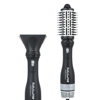 Babyliss Pro Nano Titanium Detachable 2 In 1 Hot Air Brush and Dryer - MV hair and beauty