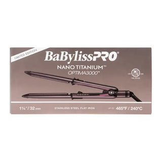 BaBylissPRO Nano Titanium Optima 3000 Hair Straightener - Nightfall - MV hair and beauty
