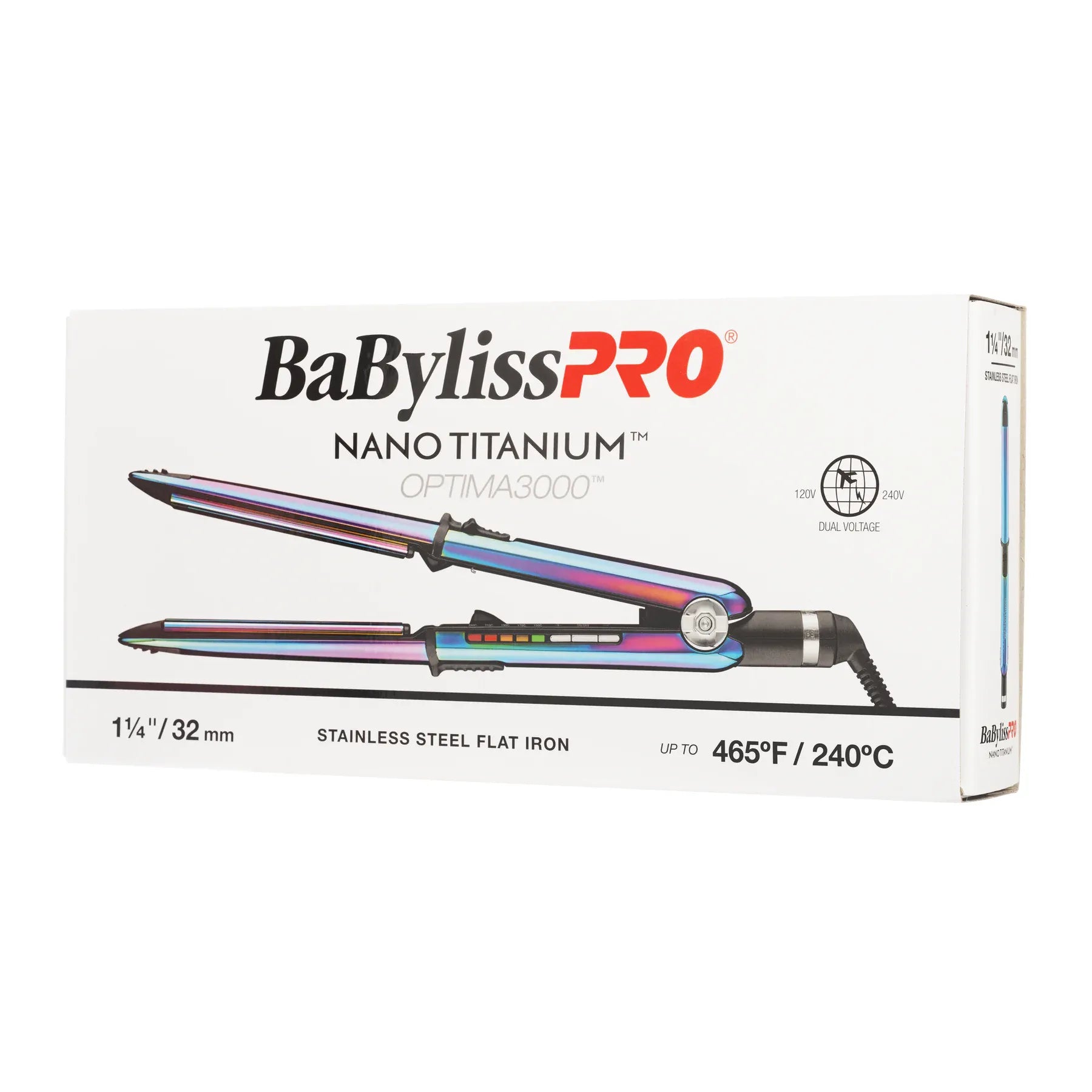 BaBylissPRO Optima Nano Titanium 3000 Hair Straightener - MV hair and beauty