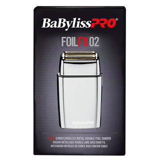 Babylisspro Foil Fx02 Double Foil Shaver - Silver - MV hair and beauty