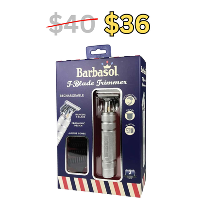 Barbasol T-Blade Rechargeable Trimmer - MV hair and beauty