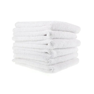 Barber Cotton Towel White 10pk - MV hair and beauty