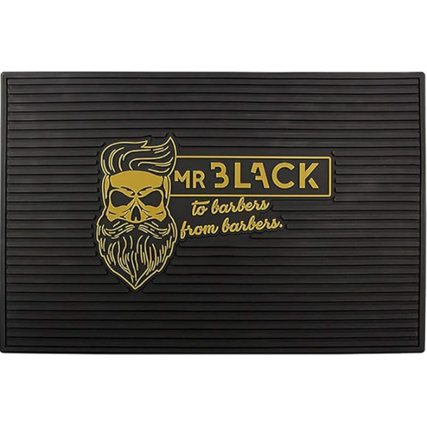 Barber Mr. Black Bearded Skull Tool Mat - MV hair and beauty