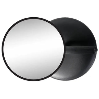 Barber Round Mirror Back Handle