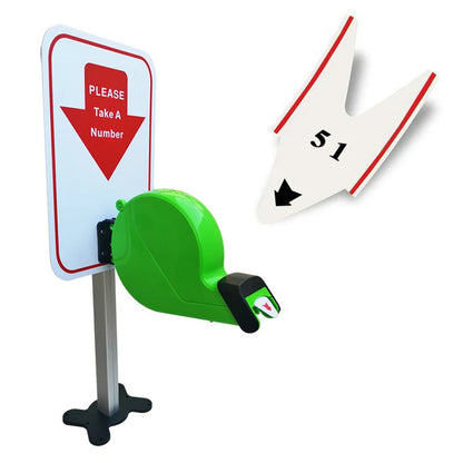 Barber Ticket Number Machine