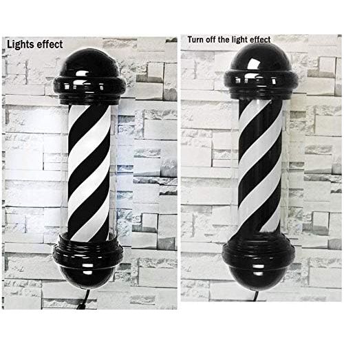 Barber pole Black and White