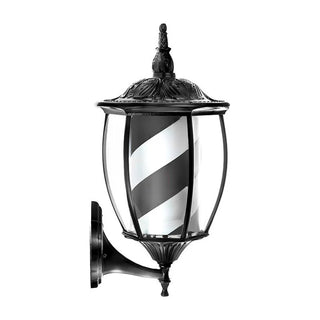 Barber pole Silver (Width: 24cm) - MV hair and beauty