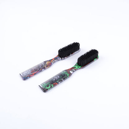 Beard Comb & Brush with Tail Comb