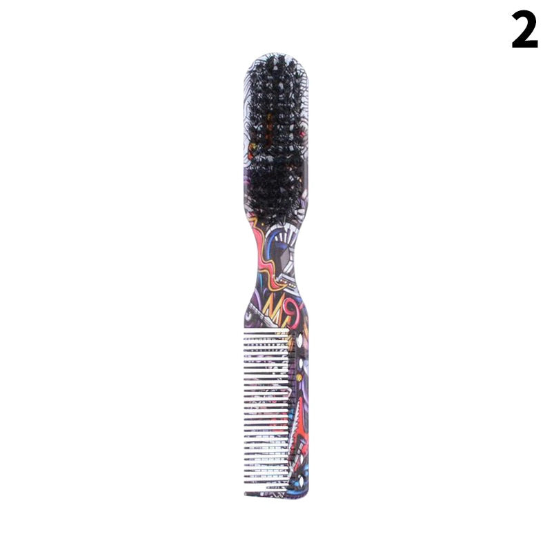 Beard Comb & Brush with Tail Comb