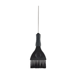 Black Tinting Brush Metal Pin - MV hair and beauty